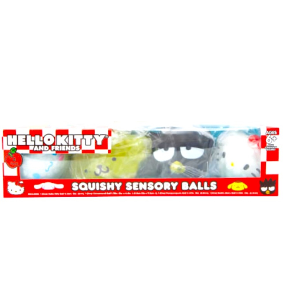 Hello Kitty And Friends® Squishy Sensory Balls 4-Pack